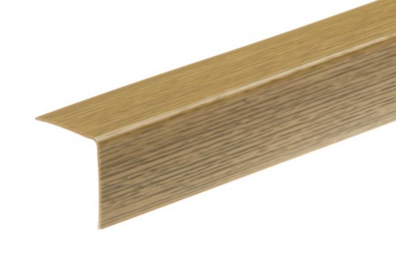 Kątownik Cezar 30x30x1,1mm 2,75m PVC Dąb Ciemny 1 szt.