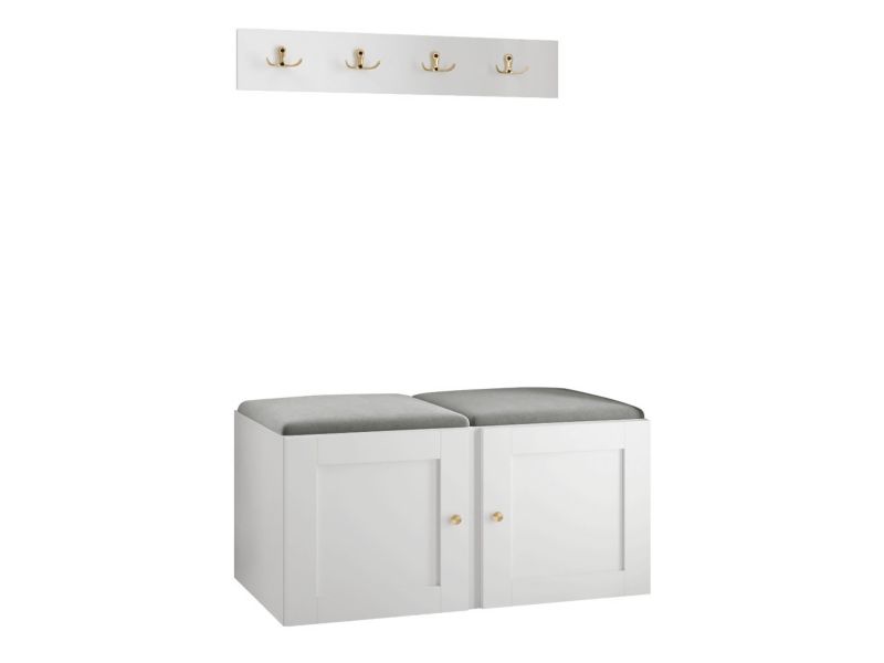 Zestaw MIRJAN 24 Orion Ramiro VI biały + szary 1 kpl.