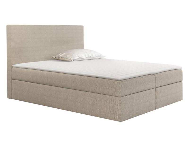 Łóżko kontynentalne MIRJAN 24 Basic 200x200 beżowy 1 szt.