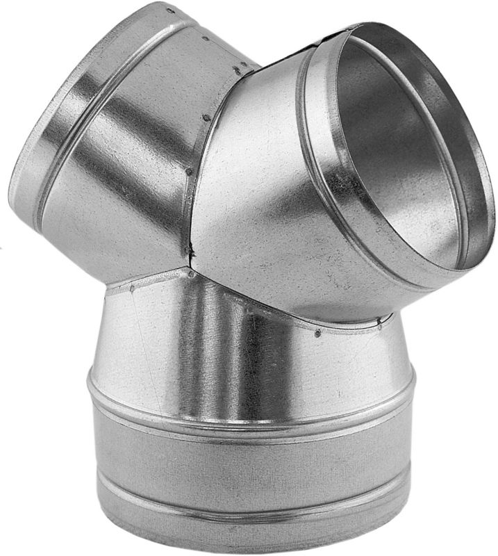 Trójnik redukcyjny 120° Darco 150 - 2 x 125/120 mm ocynkowany