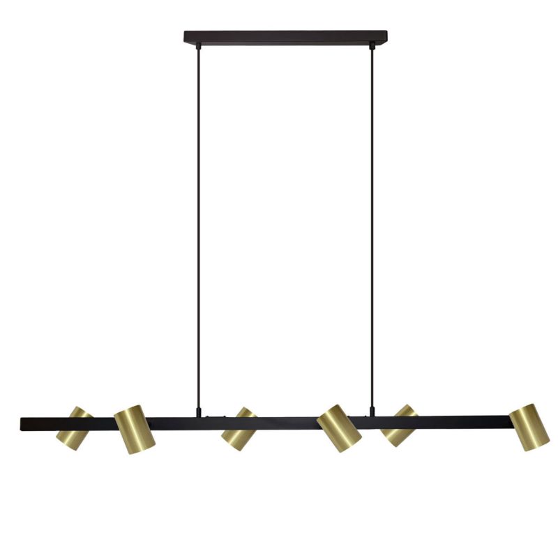 Lampa wisząca Light Prestige Snow 6 linia złota 6 x GU10 1 szt.