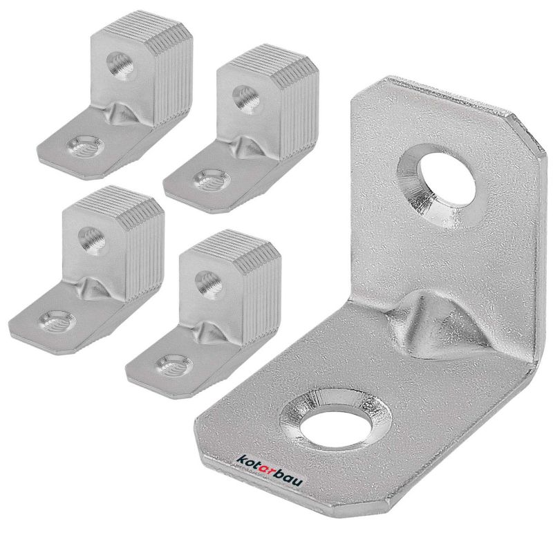 Kątownik łącznik KOTARBAU ciesielski 25x25x18 mm meblowy 50 szt.