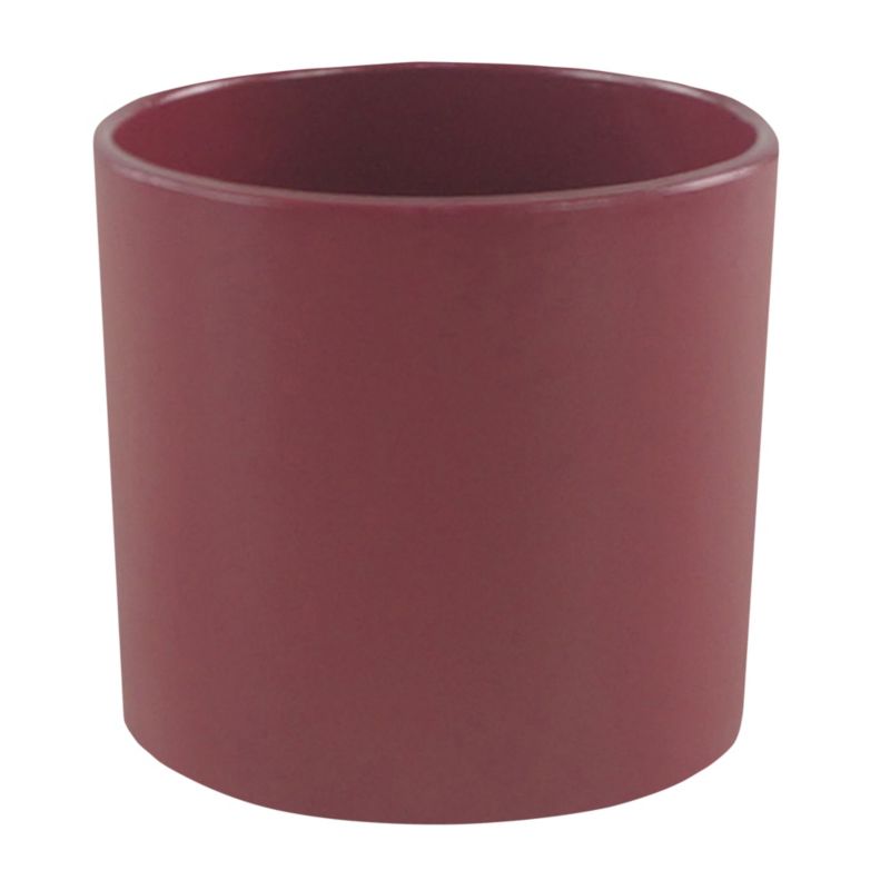 Doniczka GoodHome cylinder 6 cm czerwona