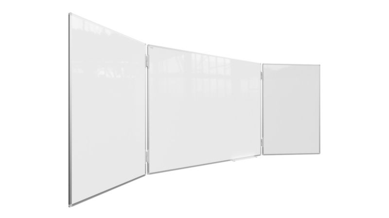 Tablica szkolna suchościeralna magnetyczna typu tryptyk 170x100 cm ALLboards // 340 cm 1 szt.