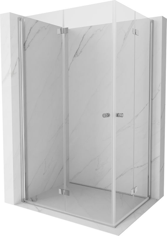 Kabina prysznicowa składana Mexen Mist-F chrom transparent 120x95 cm 1 szt