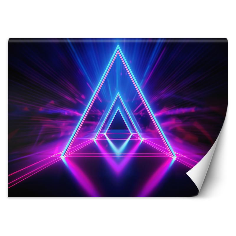 Fototapeta Feeby Neonowy tunel abstrakcja 350x245 1 szt