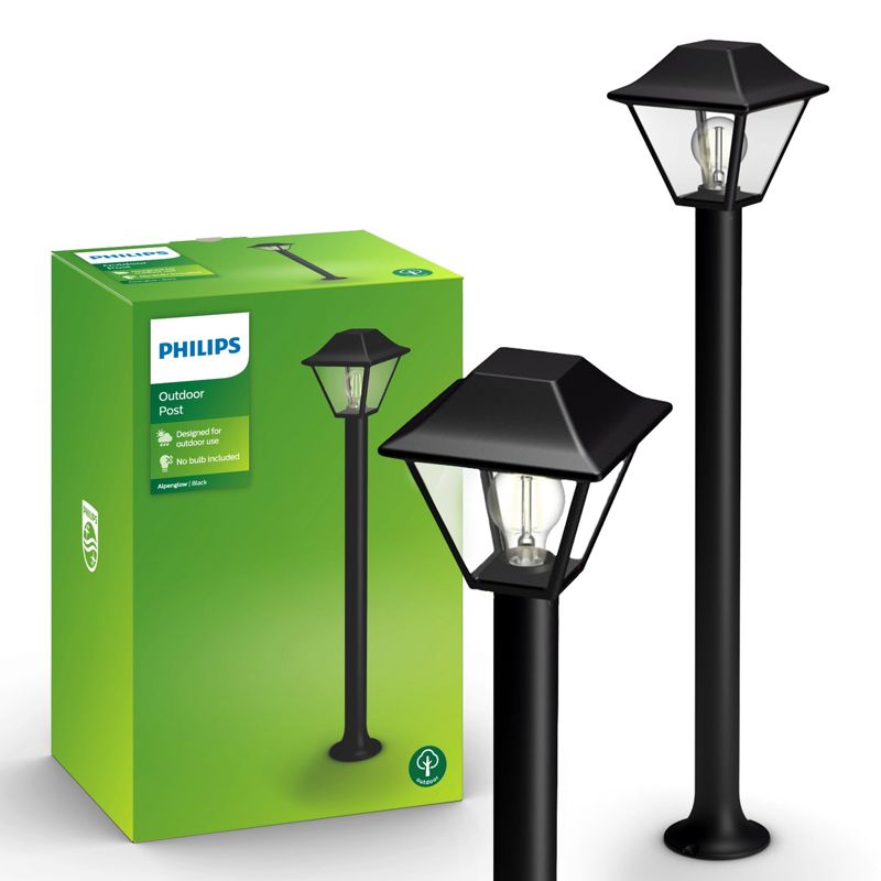Lampa Ogrodowa Philips Zewnętrzna Słupek 90cm Latarnia E27 IP44 1 szt.