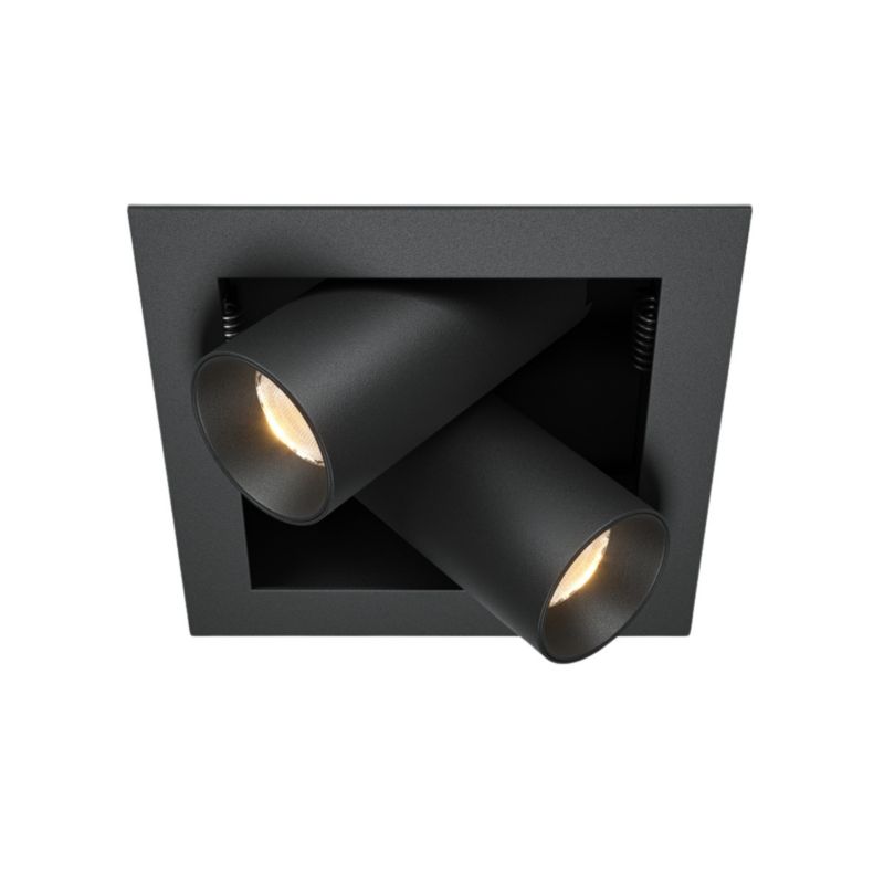 Oprawa sufitowa wpuszczana Maytoni Magnum czarna LED 14W 3000K 1000lm ruchoma IP20 wym: 8,8 x 11,2 x 11,2 cm kwadratowa - 1 szt.