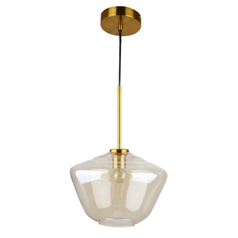 Lampa wisząca Sanico Goldlux GREA-M 1xE27 amber IP20 - 1 szt.