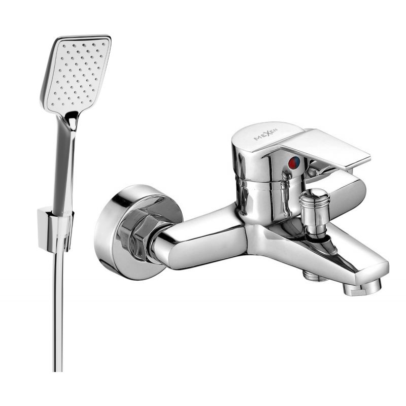 Bateria wannowa Mexen Caro chrom 1 szt.