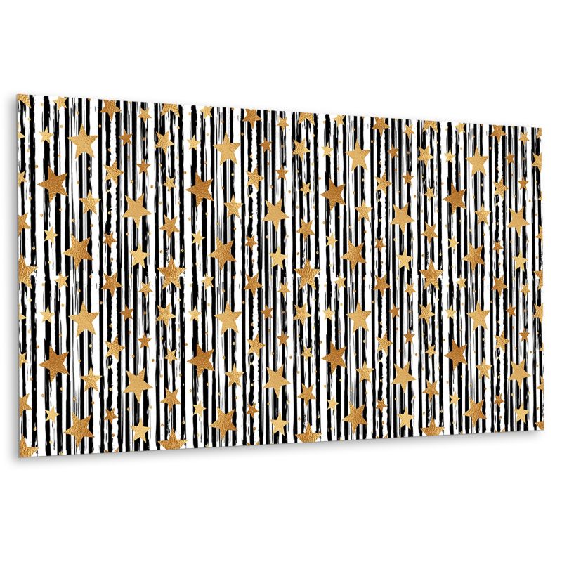 Panel samoprzylepny Tulup 100x50 cm Linie i gwiazdy 1 szt.