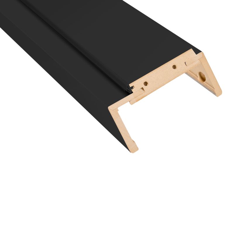 Belka ościeżnicy regulowana Fortia 175-195 mm 70 do drzwi bezprzylgowych czarna premium