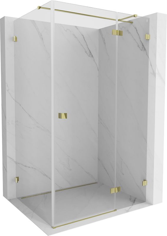 Kabina prysznicowa Mexen Lunar T złota 115x110 cm 834T-115-110-50-00-P 1 szt.