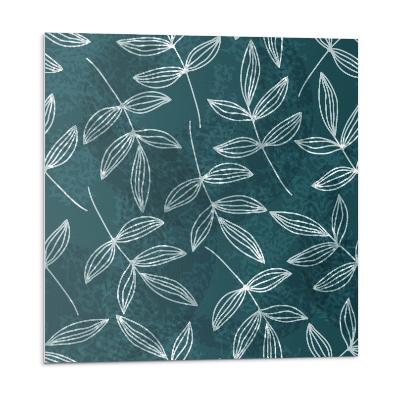 Kafelki samoprzylepne Wallfluent 20x20 cm Liściasty motyw z fakturą 20 szt.