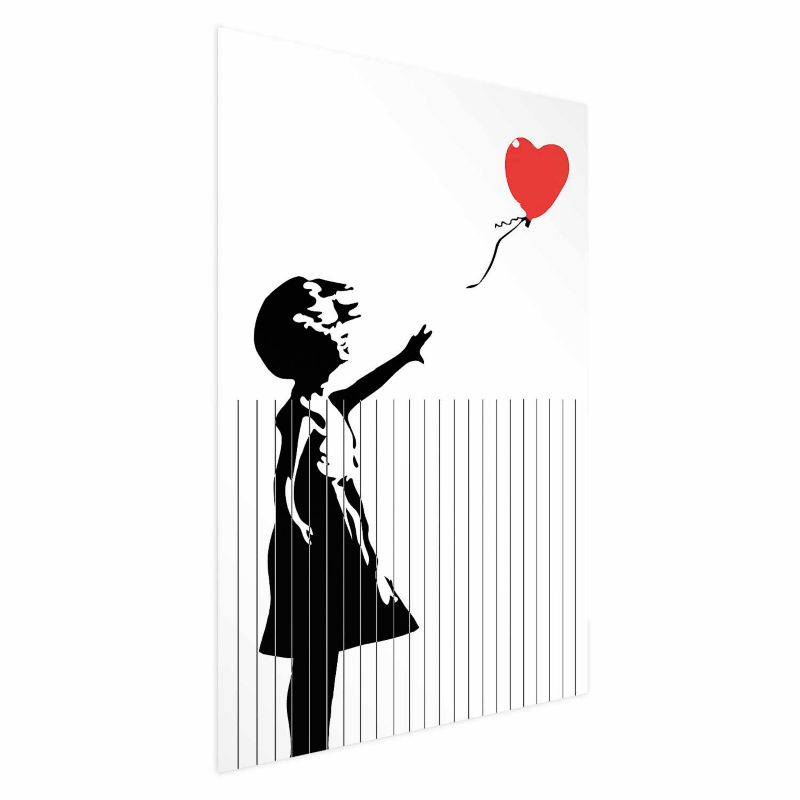 Plakat Artgeist Pocięty Banksy 60x90 cm bez ramy 1 szt