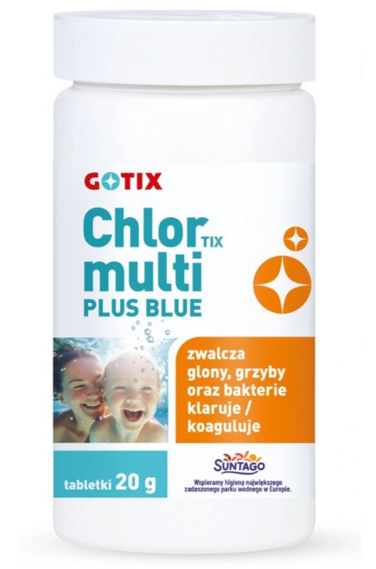 Tabletki do basenu Gotix Chlortix Multi Blue 20 g 1 kg