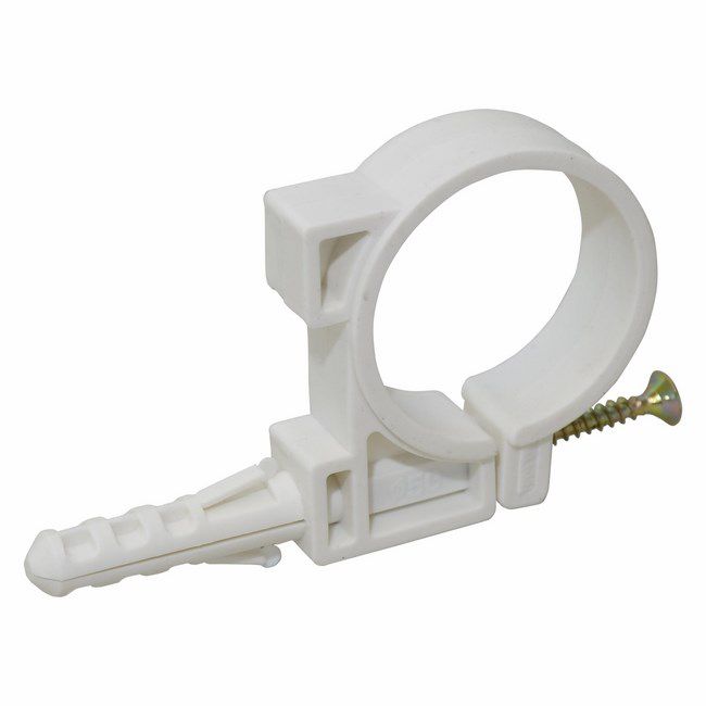 Uchwyt plastikowy do rur 5 szt. 18 mm PP