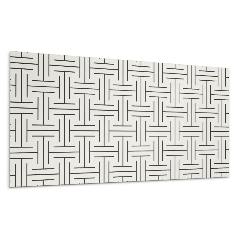 Kafelki samoprzylepne Wallfluent 40x20 cm Geometryczne kształty w kratkę 10 szt.