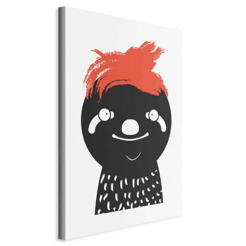 Obraz Artgeist Szalony leniwiec 80 x 120 cm płótno włoskie 1 szt