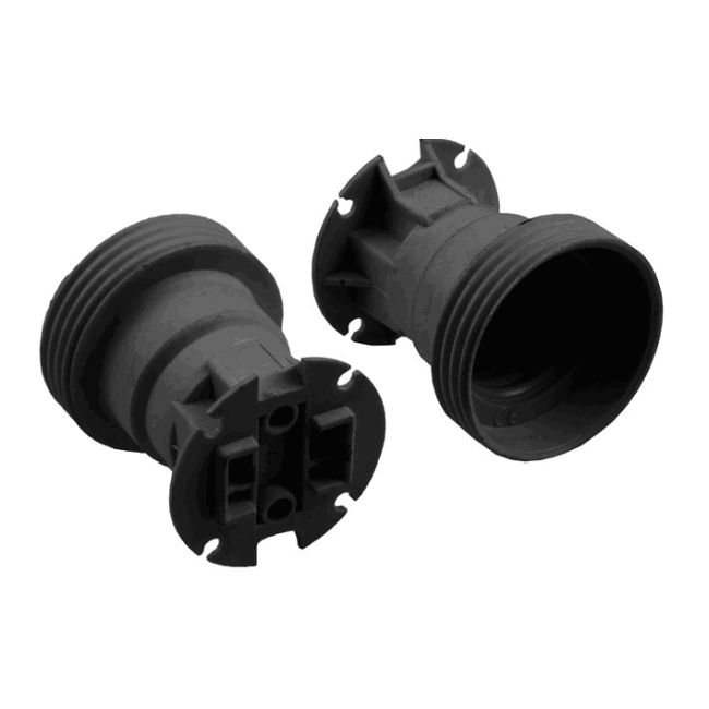 Oprawka odchudzona E27 czarna