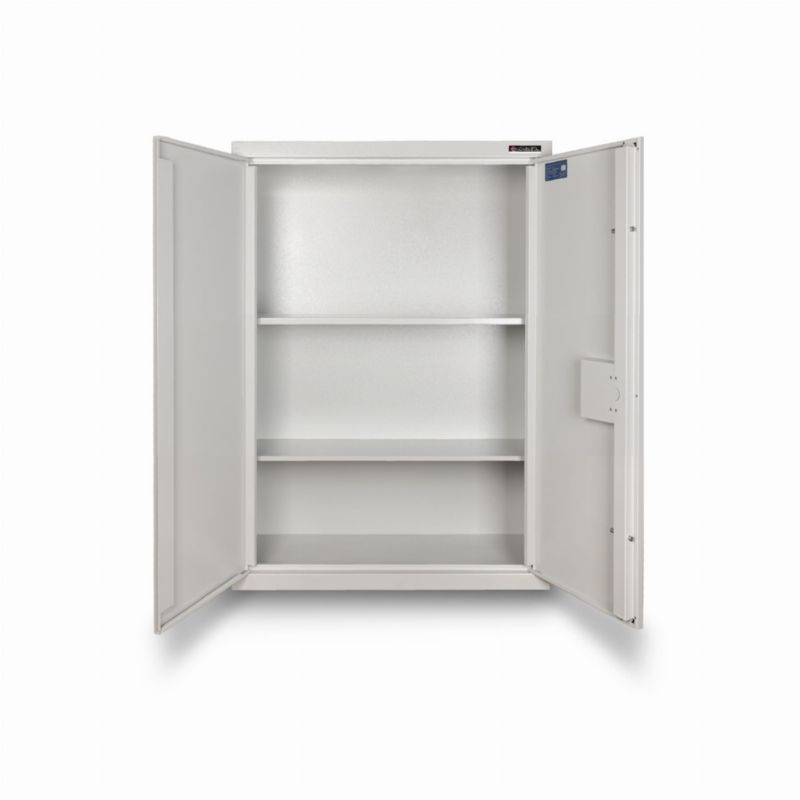 Szafa na dokumenty Konsmetal NEO2/A/140 2-drzwiowa zamek kluczowy kl. A kl. bezpieczeństwa A 1 szt