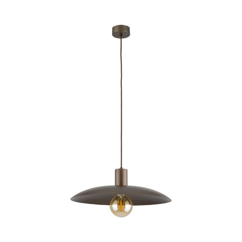Lampa wisząca TK-Lighting Astra Brown 1Xe27 - 1szt.