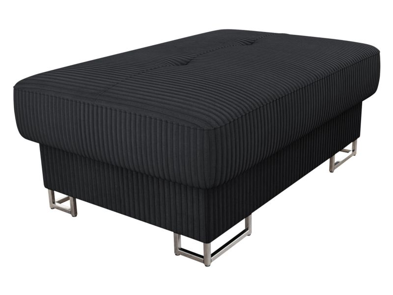 Pufa MIRJAN 24 Cotere Sztruks czarny 1 szt.