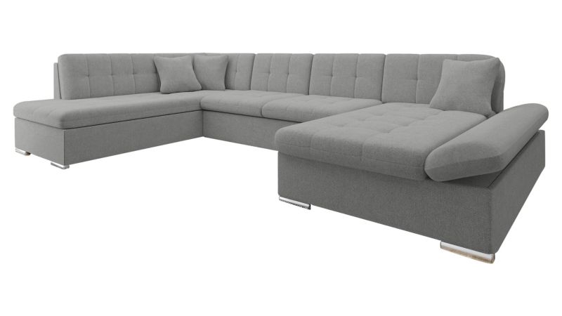 Narożnik MIRJAN 24 duży Bergen prawy jasnoszary 1 szt.