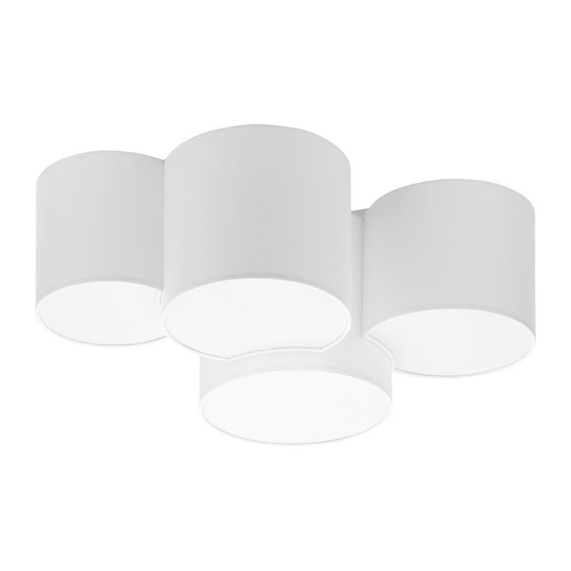 Plafon sufitowy nowoczesny TK-Lighting Mona biały 4 x E27 x 15W IP20 wym: 30 x 48 x 69 cm - 1 szt.