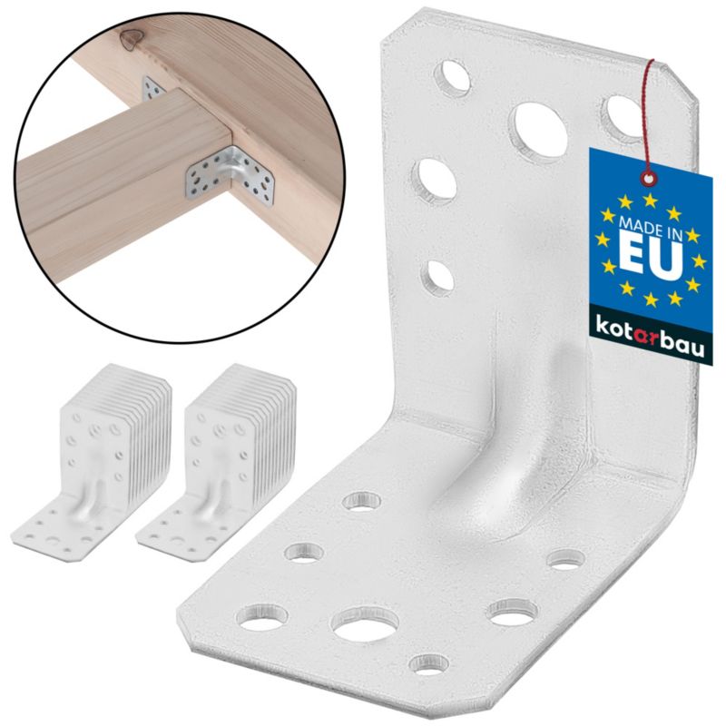 Kątownik łącznik KOTARBAU ciesielski 60x60x45 mm25 szt.