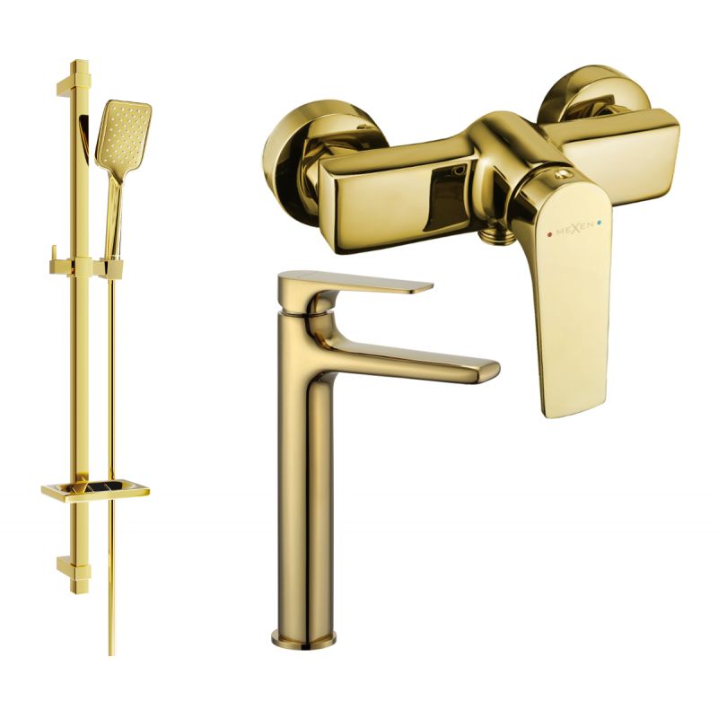 Zestaw prysznicowy Mexen Lynx złoty 745914DQ62-50 1 szt.