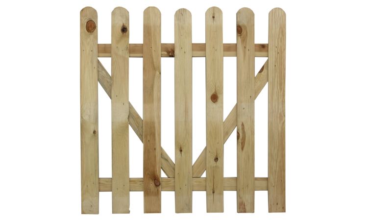 Furtka sztachetowa gładka Roma 100x120 cm 1szt.