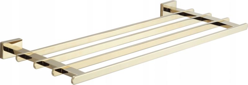 Półka na ręczniki Mexen Arno złoty 22 cm 3 szt.