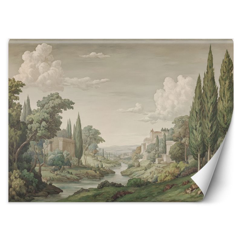 Fototapeta Feeby Stary Krajobraz Retro Architektura 200x140 1 szt