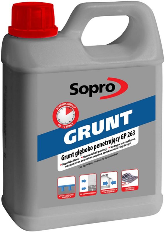 Grunt szybkoschnący Sopro GP263 1 kg