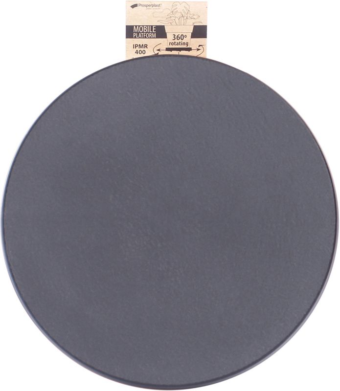 Podstawka okrągła na kółkach Prosperplast antracyt