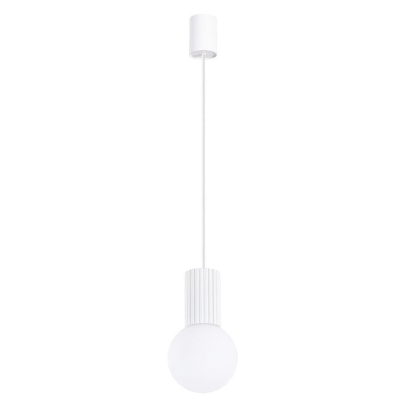Lampa wisząca Sollux Lighting Halo 7297 biała nowoczesna 1xG9 x 1 szt.