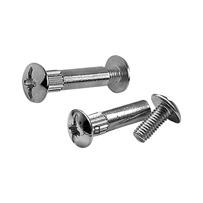 Złącze śrubowe fi 8 nikiel 4 szt.