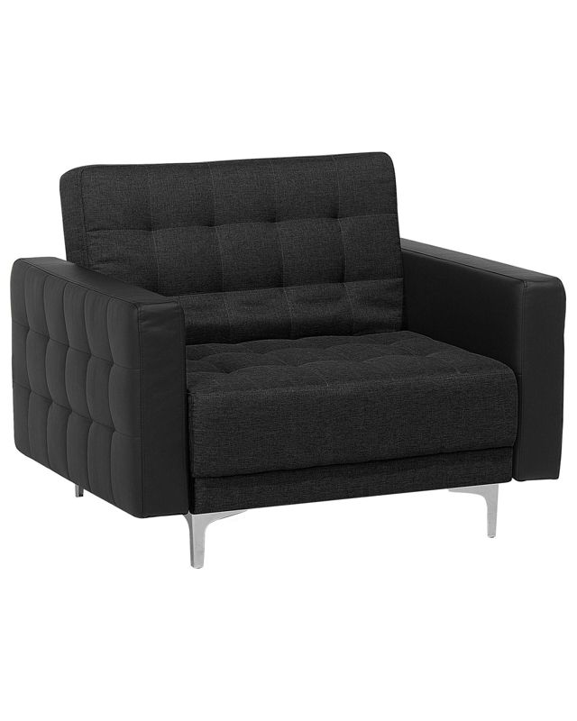 Fotel Aberdeen Grafitowy 1 szt.