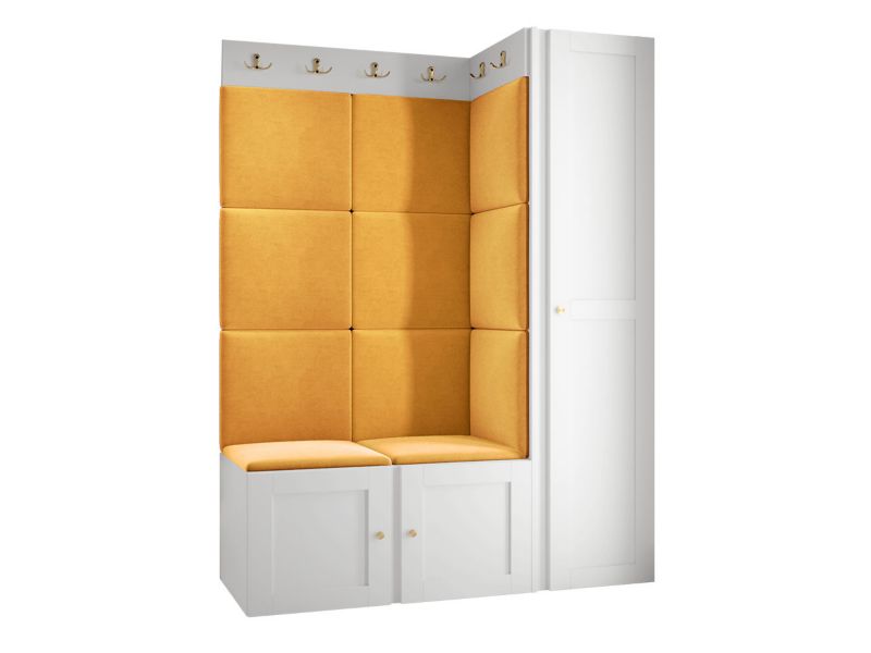 Zestaw MIRJAN 24 Orion Ramiro IX biały + żółty 1 kpl.