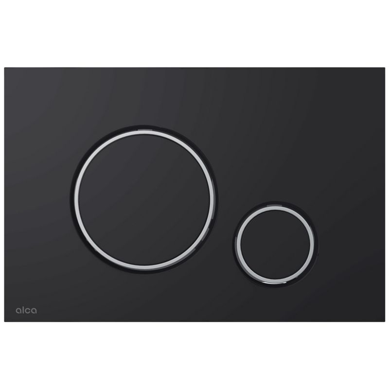 Przycisk Alcadrain sterujący do systemów podtynkowych THIN czarny mat 1 szt.