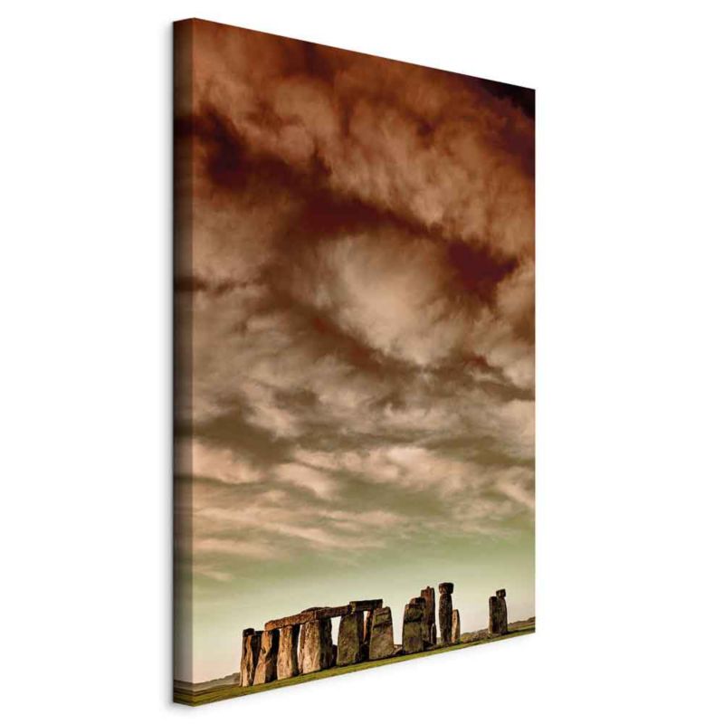 Obraz Artgeist Chmury nad Stonehenge 20 x 30 cm flizelina 1 szt