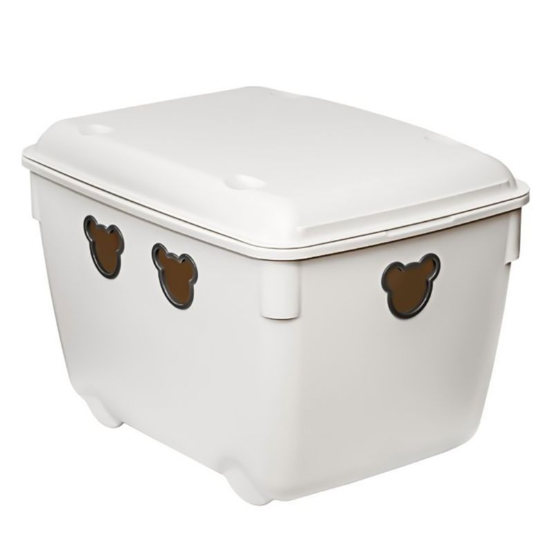 Pojemnik Plastikowy Na Zabawki EDANTI 40 L Miś Biały 1 szt.