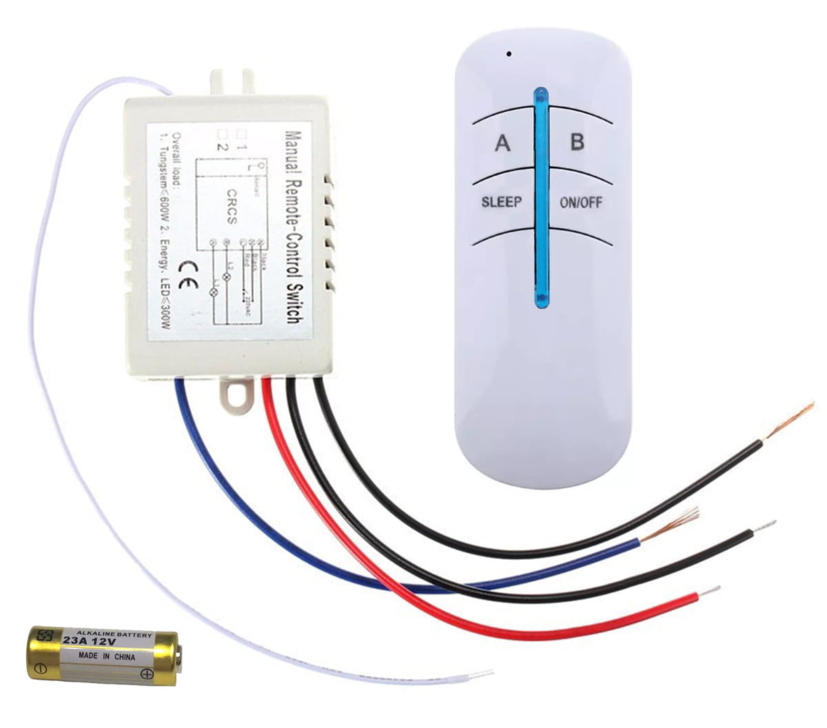 Włącznik Wyłącznik Radiowy AG132A 230V 1 kanał - Henryx24