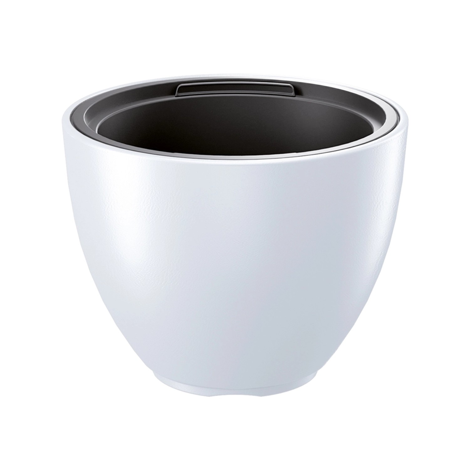 Doniczka Heos biała 29,8 cm