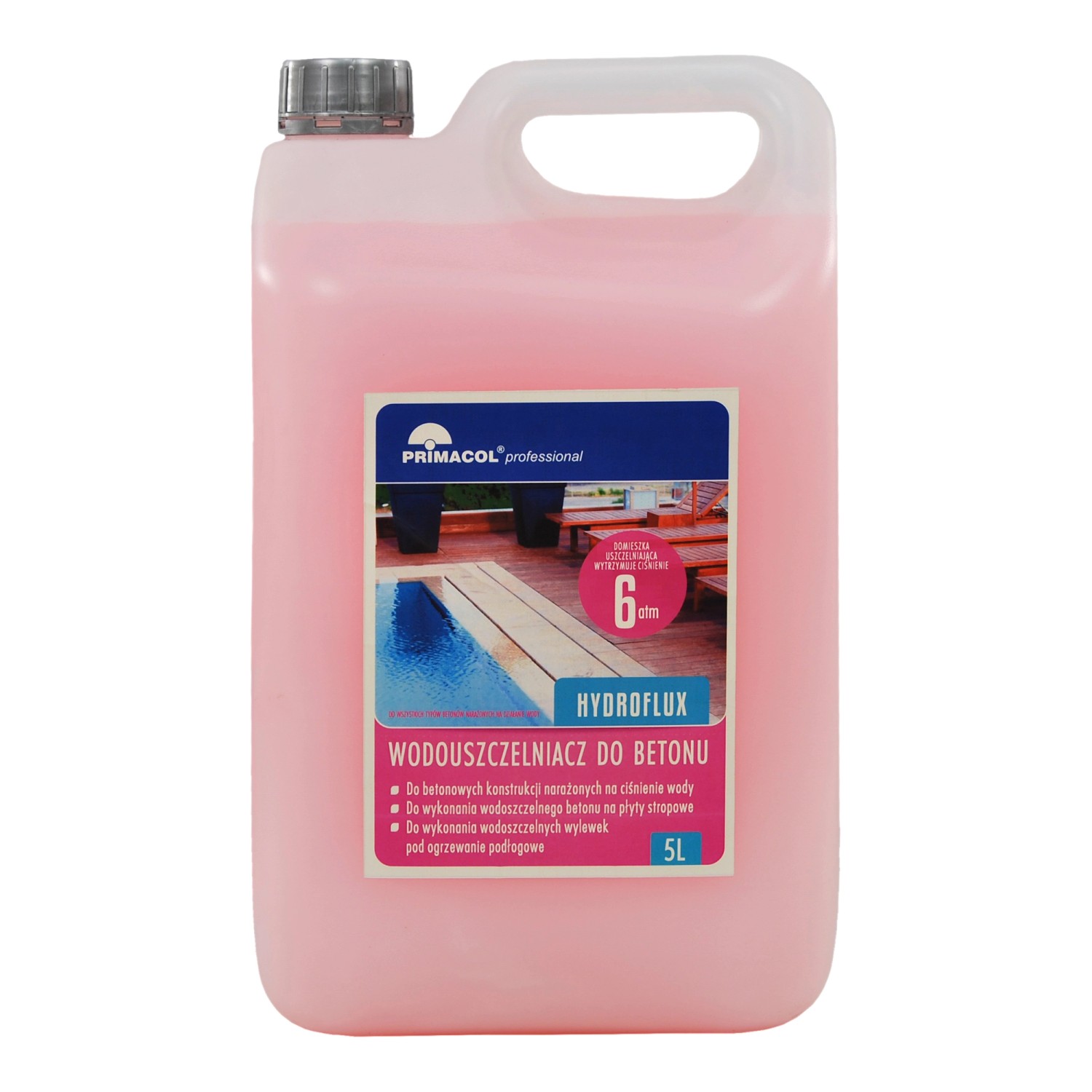 Primacol Wodouszczelniacz do betonu Hydroflux 5 l