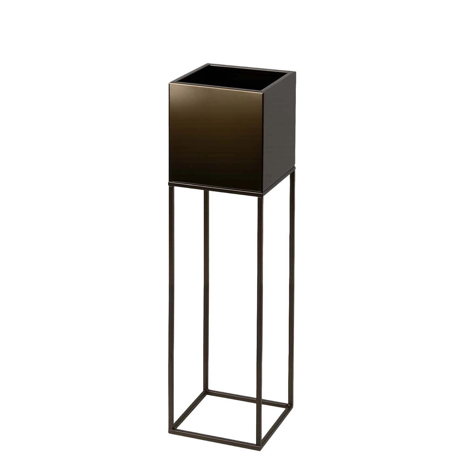 Direct H&G Kwietnik Lorient L Black Olive - 19 x 19 x 87 cm