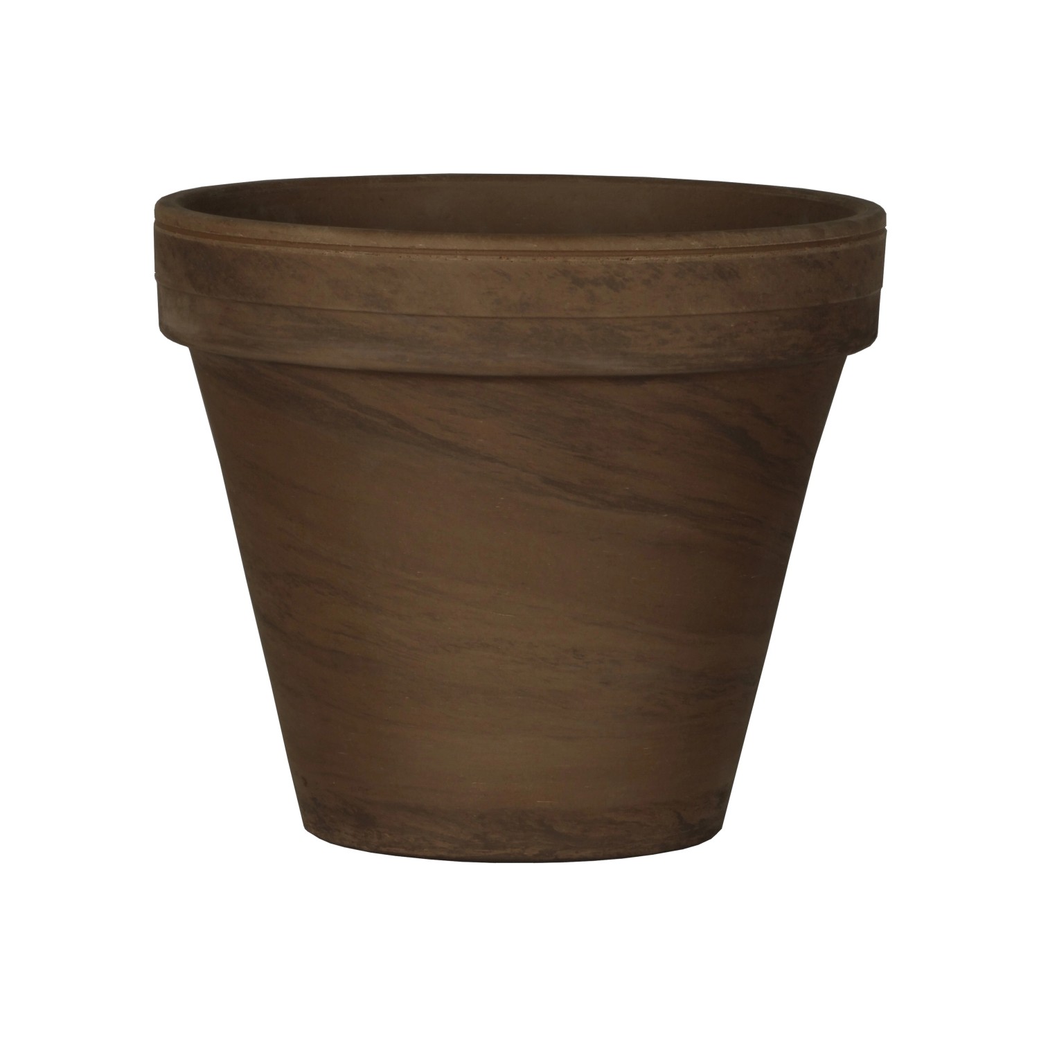 Donica prosta 28 cm bazalt