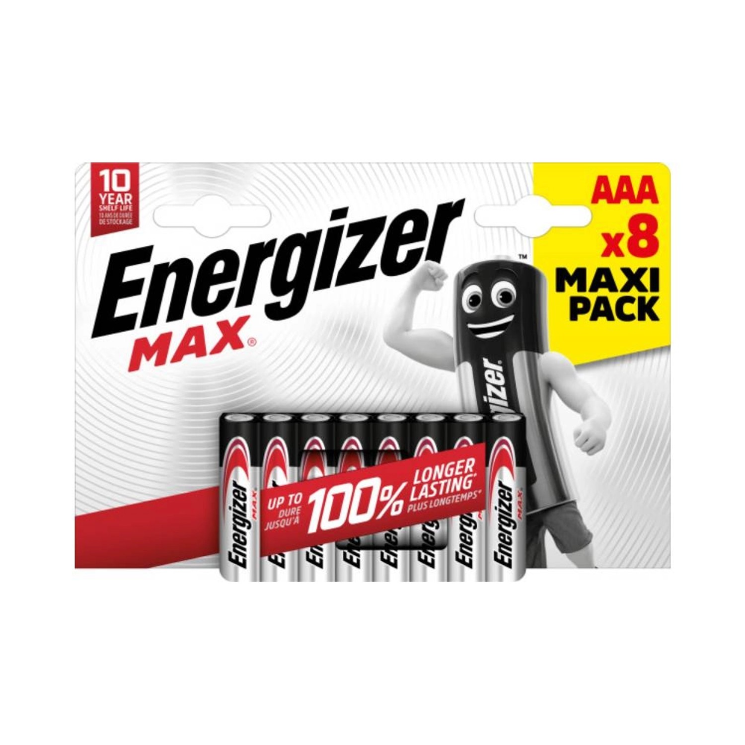 Energizer Baterie alkaliczne MAX AAA 8 szt.