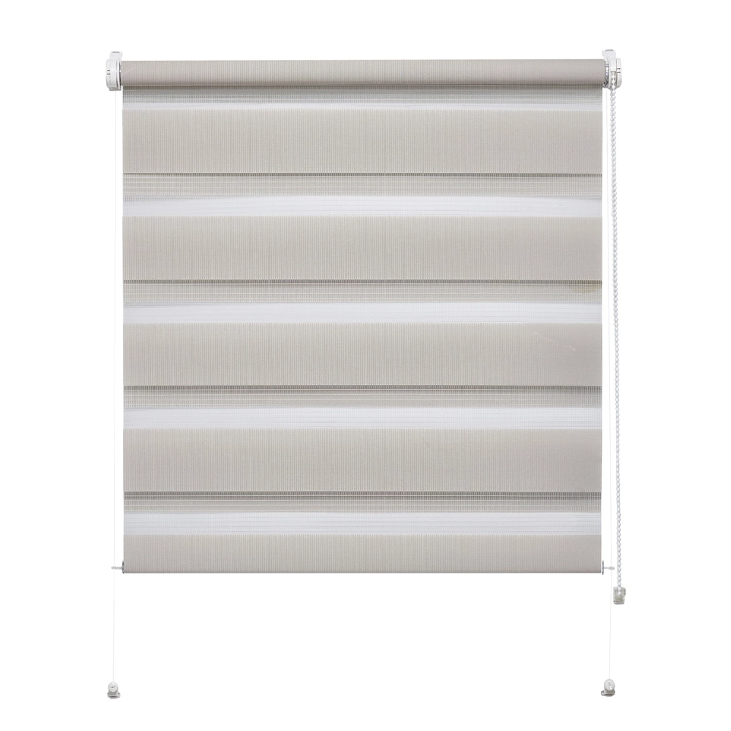 Mini roleta ZEBRA CLASSIC Dzień/Noc szara 61,5 cm x 150 cm